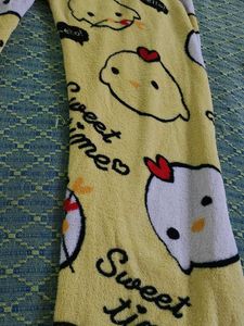 Cute Chick Print Pajama Pants