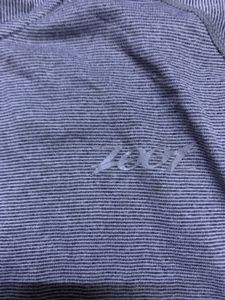 Grey &amp; Purple Athletic Pullover