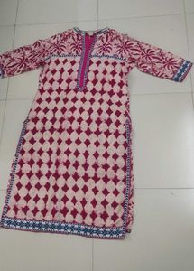 Beautiful Printed Cotton Kurta