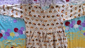 Boho Print Flared Kurta