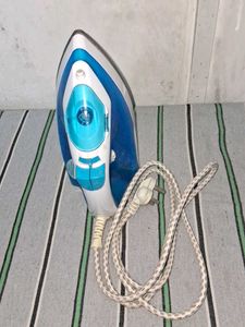 Blue &amp; White Clothes Iron