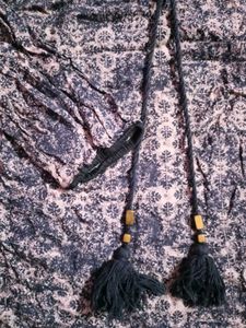Boho Blue Print Tunic Top