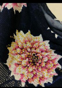 Floral Tie Strap Crop Top