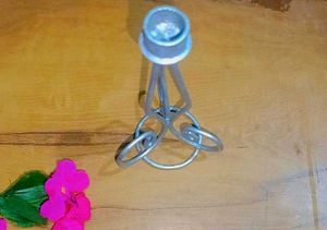 Silver Candle Holder