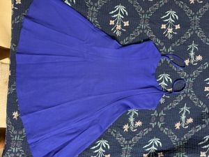 Zara Mini Blue Dress