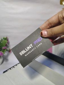 BBlunt Pro Insta Smooth Hair Straightening Brush