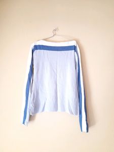 Korean Blue&White  Pullover
