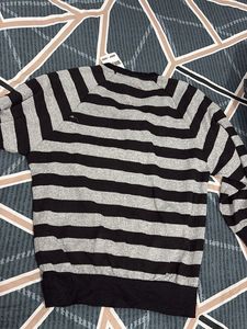 Zara Mickey &amp; Minnie Mouse Striped T-Shirt