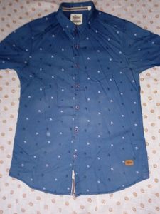 Blue Men Shirt