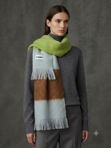 Jil Sander+ Striped Wool Scarf