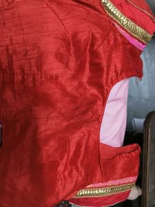 saree with stitch blouse