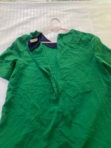 Green Casual Top