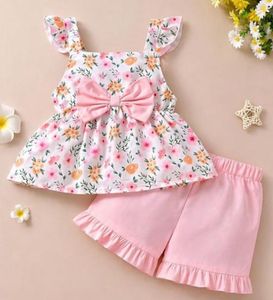 Cute girl’s shorts set