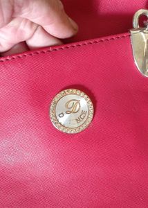 Chic Red Handbag