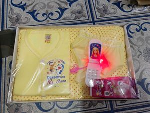 Adorable Doraemon Girls Clothing Set