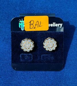 ✨ Anti-Tarnish Stone Ear Studs ✨