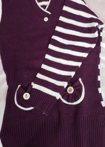 🆕Long Woolen Top For Girls