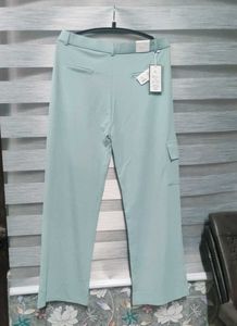 Mint Green Cargo Pants