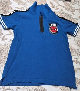 Spiderman Blue Polo T-Shirt