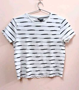 People Brand Striped Crop Top (Basic Essential) ✨