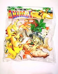 Wild Animal Toy Figure Set