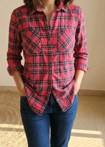 Imported HnM Red Flannel Shirt