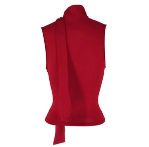 Red Sleeveless Top