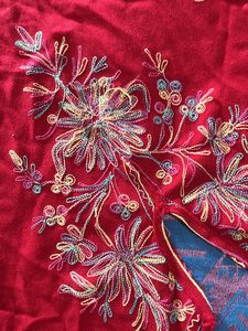 Beautiful Kashmiri Embroidery Poncho For Kids