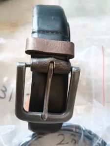 Classic Men's Leather Black Belt