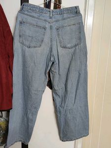 Light Wash Wide Leg Jeans