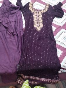 Embroidered Kurta Set