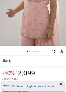 Elegant Pink Embroidered Kurta Set