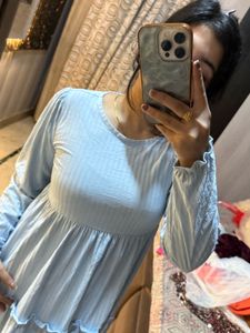 Light Blue Tiered Dress🦋🧚🏻‍♀️
