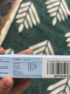 Cureskin Retinol Under Eye Cream