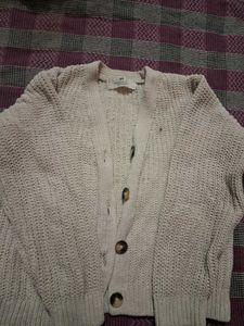 Cozy Grey Knit Sweater