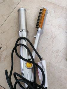 Branded Hair Straightener &amp; Curler