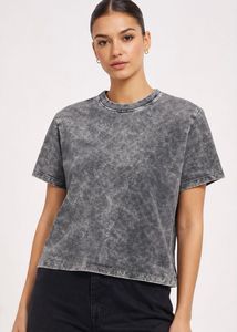 FLASH SALE‼️Westside Acid Wash Crop T-Shirt