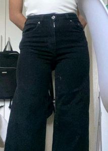 Black Wide Leg Jeans
