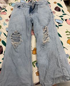 straight fit denim