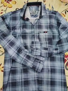 Men's Plaid Long Sleeve Shirt