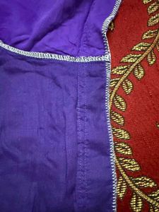Purple lehnga