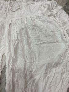 Elegant White Dhoti Pants