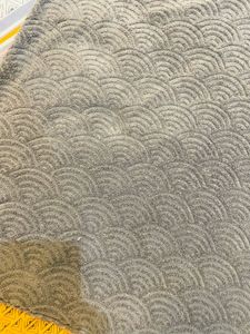 Snitch brand Men's Grey Patterned Short Sleeve Pol