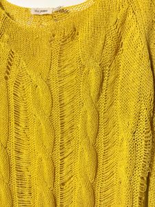 Yellow Knit Sweater