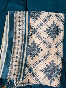 Elegant Teal Embroidered Kurta