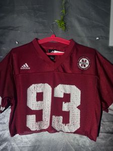 Adidas Maroon "93" Jersey Top