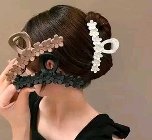 Floral 3  Hair Claw Clip