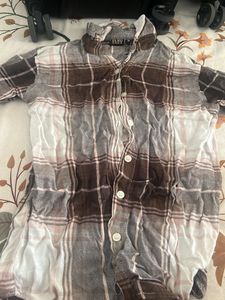 Cozy Plaid Button-Up Shirt