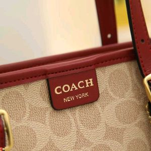 COACH* *TAXI TOTE BAG 21 IN SIGNATURE CANVAS*