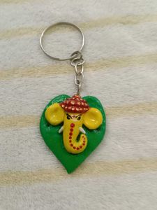 Handmade 2-in-1 Ganesh Rakhi |